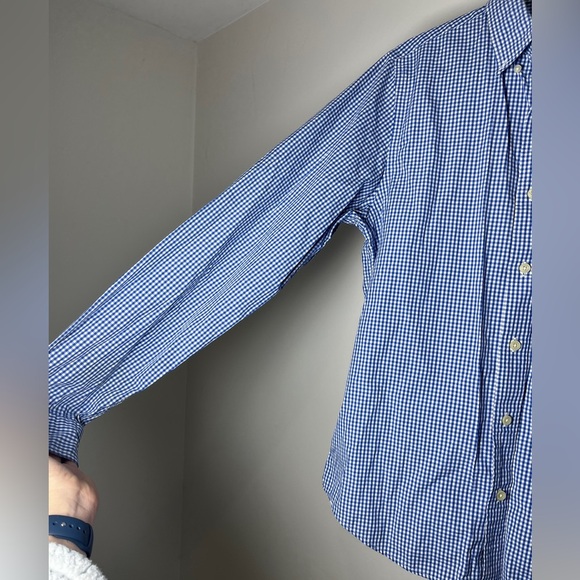 Abercrombie Muscle Check Gingham Button Down Shirt Sz L - Picture 2 of 8